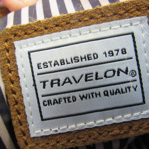 Travelon Grey Canvas Purse - Picture 4 of 6